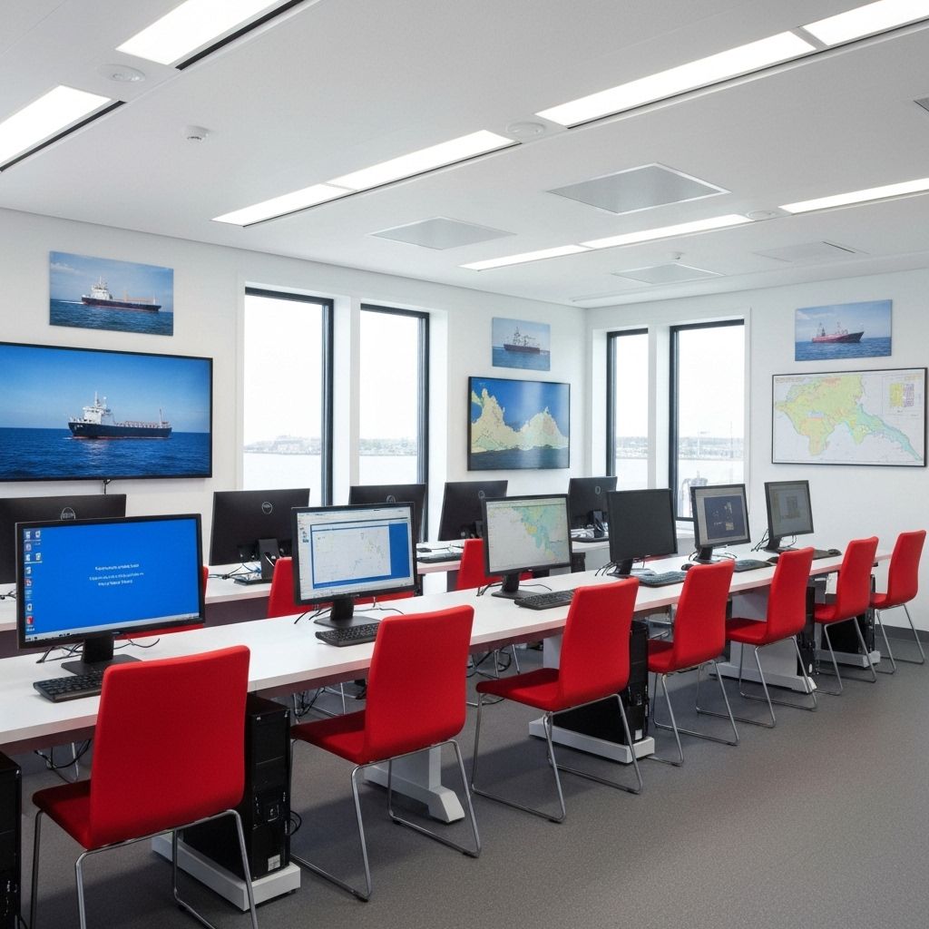 ADVANCED COMPUTER LAB FACILITY - Maritime training facility at CAPTAINS BRIDGE